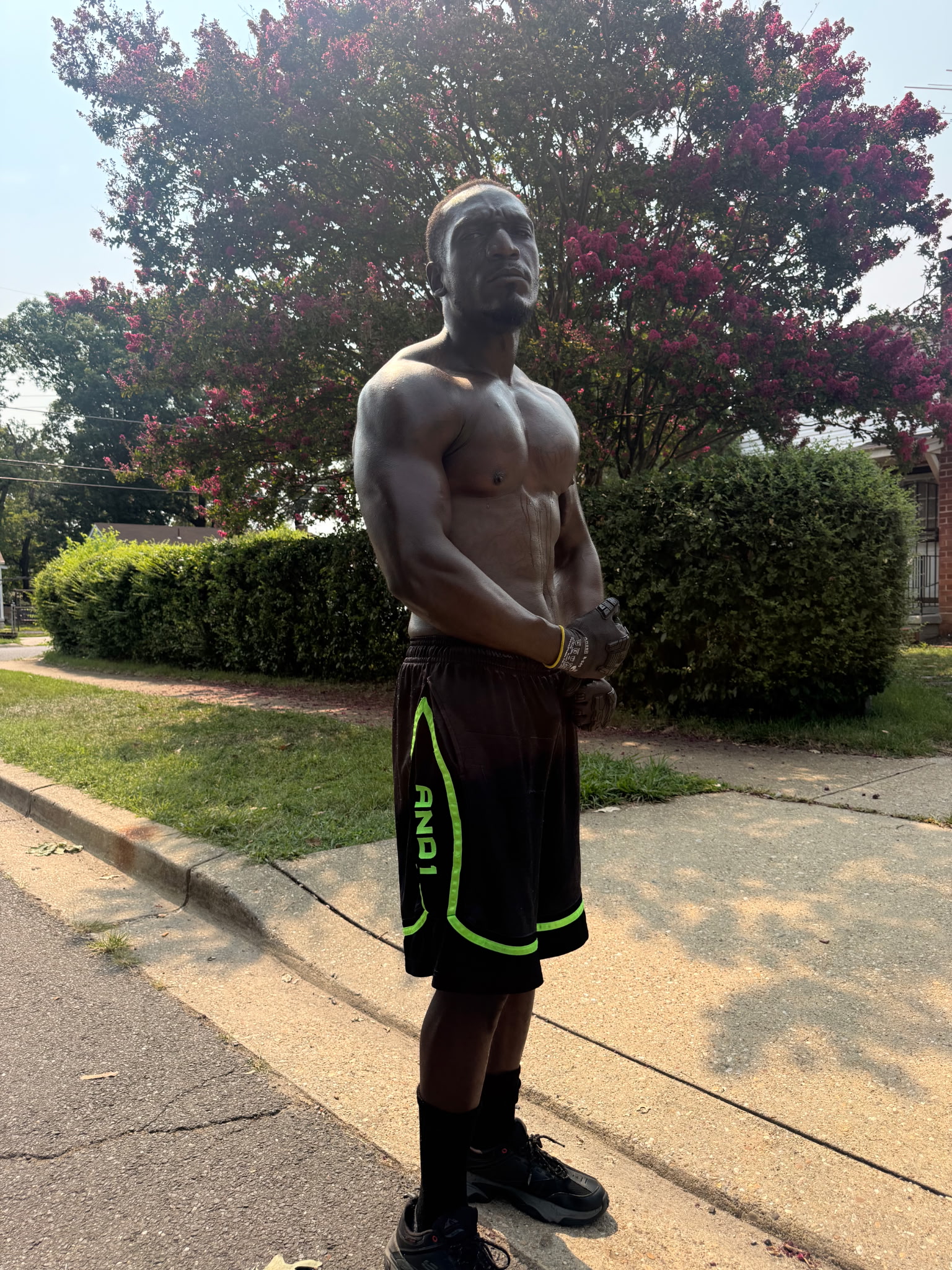 Portrait of personal trainer DeLante Stewart